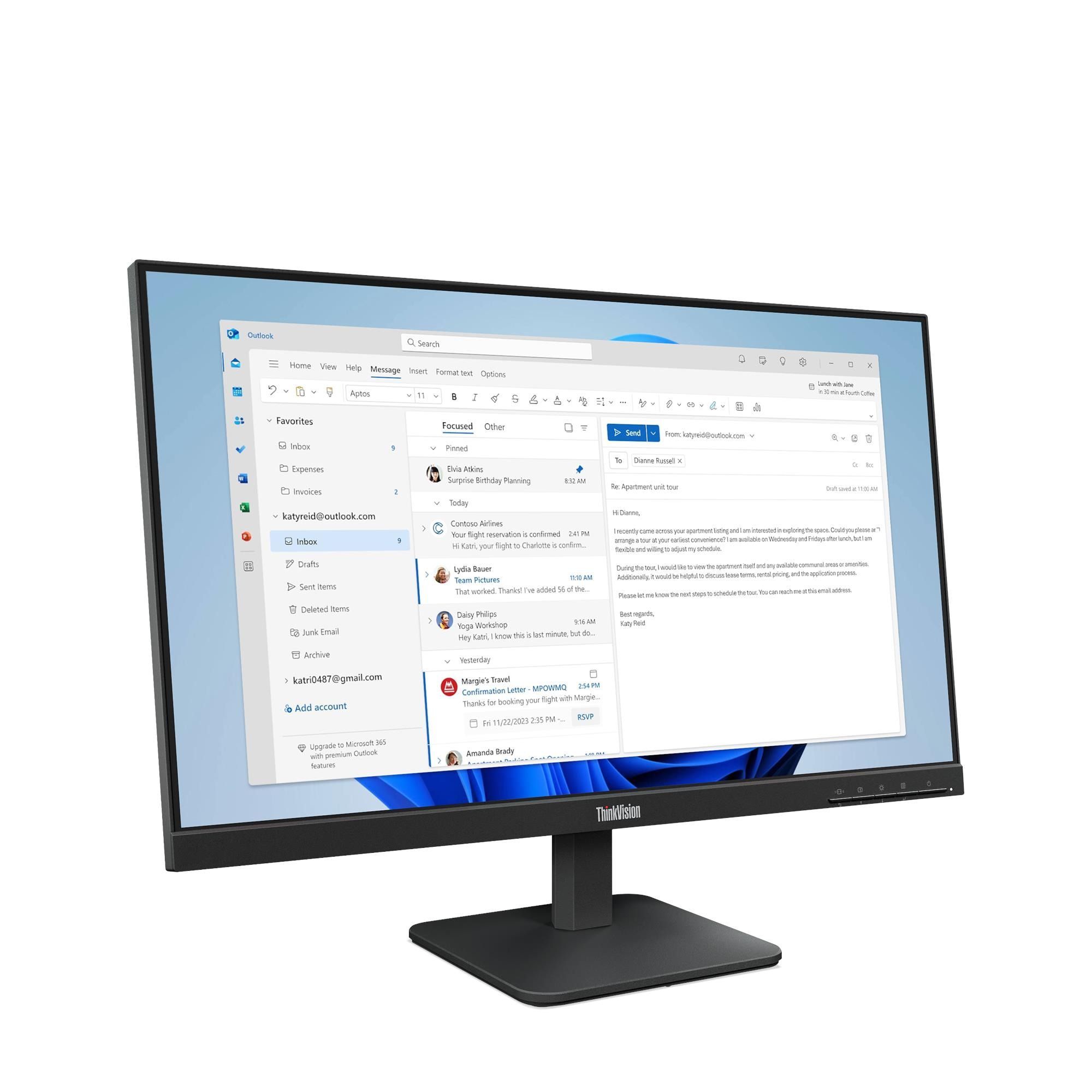 Lenovo ThinkVision S24-4e 23.8 inch FHD Monitor